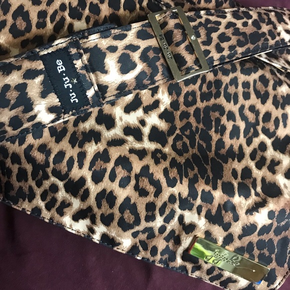 jujube leopard diaper bag